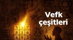 Vefk Çeşitleri ve Açıklamaları Vefk Çeşitleri ve Açıklamaları