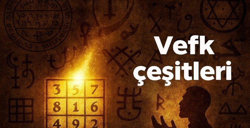 Vefk Çeşitleri ve Açıklamaları Vefk Çeşitleri ve Açıklamaları
