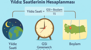 Yıldız saatlerinin hesaplanması Yıldız saatlerinin hesaplanması