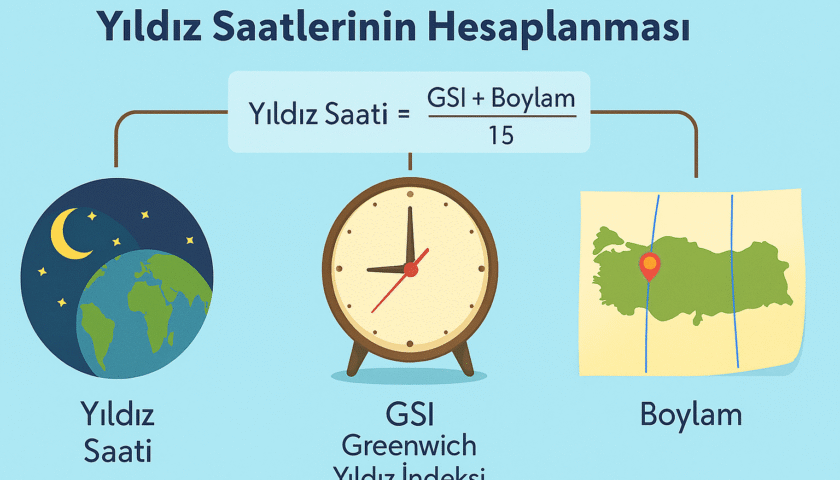 Yıldız saatlerinin hesaplanması