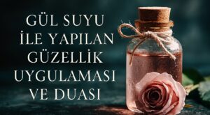 Hoş görünmek ve kendine hayran bırakmak için gül suyu ile yapılan uygulama