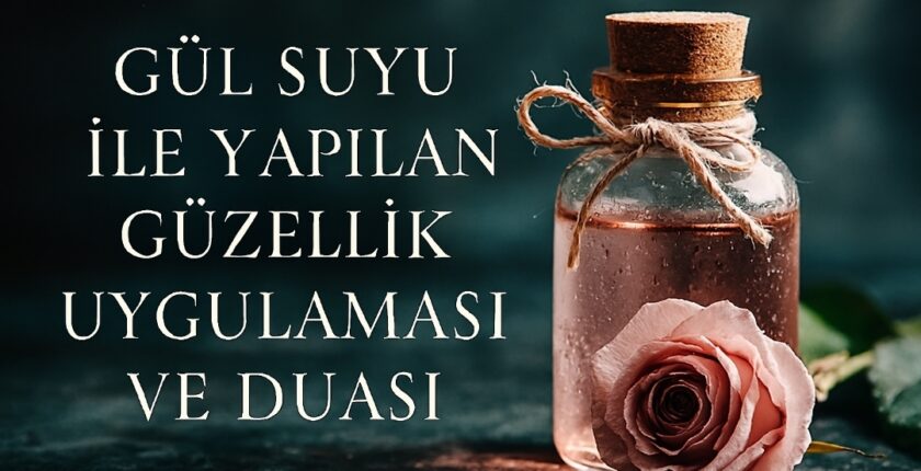 Hoş görünmek ve kendine hayran bırakmak için gül suyu ile yapılan uygulama Hoş görünmek ve kendine hayran bırakmak için gül suyu ile yapılan uygulama