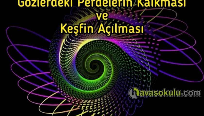 Gözlerdeki Perdelerin Kalkması ve Keşfin Açılması