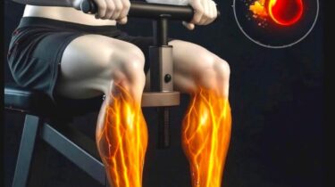 Yemeklerden sonra baldır kaldırma yapın