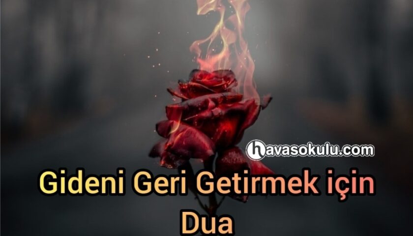 Gideni Getirmek için Dua