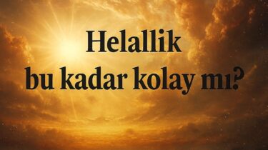 Hakkını helal etmek bu kadar kolay mı?