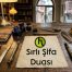 Sırlı Şifa Usulü (Her türlü hastalık için)
